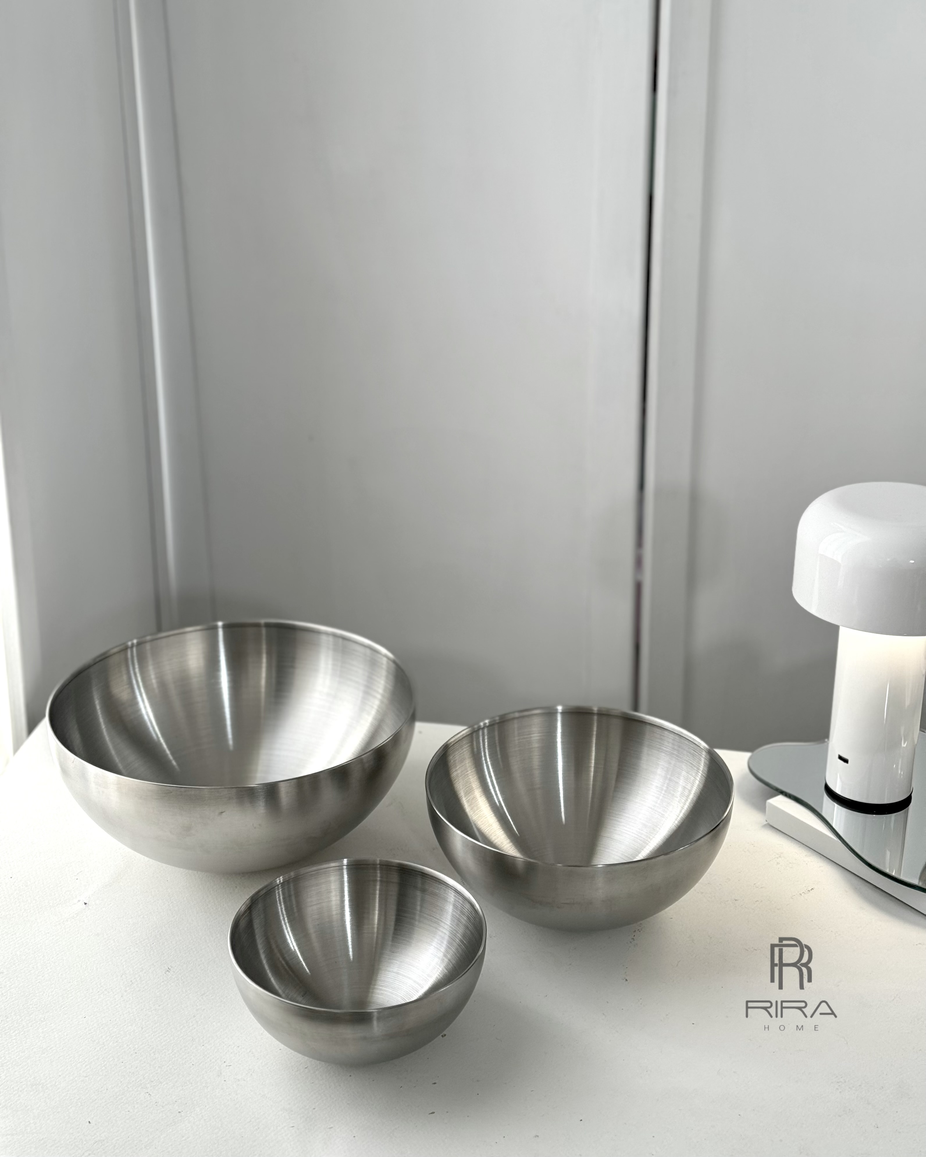 کاسه استیل مات وارداتی